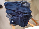 花花公子（PLAYBOY）【两件装】冰丝短裤夏季男士薄款五分裤男运动宽松大码休闲沙滩裤 108蓝色+108灰色 3XL （建议145-160斤） 实拍图