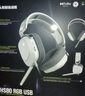 美商海盗船（USCORSAIR）HS80 头戴式游戏耳机 杜比音效麦克风三角洲行动 无畏契约吃鸡神器 HS80 RGB USB 白色 实拍图