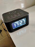 美时（homtime） HS1-PD无线充电蓝牙音箱闹钟音响USB收音机酒店民宿桌面时钟多功能卧室床头手机15W无线充电器 黑色（插电源使用） 实拍图