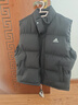 春秋冬季羽绒棉马甲男士宽松潮牌背心外穿坎肩男马夹保暖外套女 AD9957黑色 2XL （建议130-150斤） 实拍图