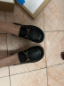 百思图（BASTO）2024春季商场新款超软羊皮乐福鞋小皮鞋女深口单鞋CB103AA4 黑色 36 晒单实拍图