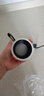 格润莱特led深杯防眩光筒灯窄边2.5寸开孔75铝边嵌入式客厅酒店天花孔洞灯 高亮12W 开孔75 亮黑杯 三色光 实拍图