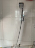 沐唯（muvi）淋浴增压花洒喷头浴室沐浴洗澡高加压莲蓬头通用手持花洒单头套装 增压花洒【免钉太空铝支架】套装 实拍图
