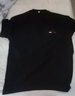 啄木鸟【2件装】夏季短袖T恤男士纯棉宽松大码半袖体恤男装上衣服打底衫 T319黑色+T519黑色 2XL （140-160斤） 实拍图