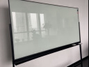 得力(deli)支架式白板150*90cm玻璃带架子白板家用会议办公白板写字板黑板8737 晒单实拍图