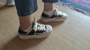 Dickies女士帆布鞋潮流休闲鞋子布鞋低帮百搭女士平底鞋 黑色 35  实拍图