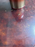 钟爱一生桌垫透明桌面垫餐桌布防水防油PVC软玻璃茶几垫水晶板台面垫抗菌 【2.0加厚无味】磨砂款 圆角磨边 定做异形圆形需提供尺寸单拍不发 实拍图