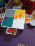 星涯优品 儿童玩具积木桌大颗粒多功能玩具男孩女孩可增高桌子生日礼物 实拍图