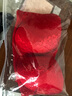 霞婷（xiating）【套装】哺乳内衣喂奶文胸怀孕期胸罩孕妇内裤女大红色结婚本命年 D162 16-2无钢圈双开扣套装 85B+XL 实拍图