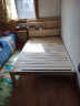 千鹏（QIANPENG） 床 实木床 双人床单人床卧室储物女儿孩童床男家具套装 原木无漆床 1.2米*2.0米 实拍图