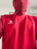 KELME /卡尔美训练套头衫男春秋运动上衣卫衣带面罩拇指扣 8161TT1003 红色 2XL 实拍图