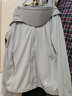 BRELRMON防晒衣女男夏季薄款防紫外线可拆外套冰丝透气皮肤风衣防晒服骑行 KY9108S银灰-女 XL 实拍图