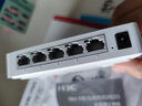 【95新】新华三（H3C）5口千兆交换机交换器 监控网络网线分线器 分流器 S1G 实拍图
