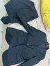 HAIPAIHAOYU 西服套装男修身西装商务正装面试职业装新郎结婚礼服伴郎服 1612黑色一扣 XL (175) 推荐110-130斤 实拍图