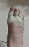 伦洛弗五指袜女棉脚垫防滑露趾半掌高跟鞋袜脚趾袜套鱼嘴隐形半截半脚袜 露趾肤色3双装 均码 实拍图