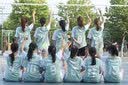 HKBQ篮球服套装女款定制女士球服女子球衣篮球女装班赛队服运动衣服 YW370淡粉色套装 默认发空版,定制联系客服 实拍图