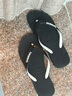 havaianas哈唯纳Top Mix人字拖时尚海边情侣沙滩拖外穿夏平底拖鞋 1069-黑色 43-44 实拍图