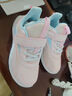 361° 跑鞋运动鞋秋冬男女童(3-12岁)革面防风跑鞋 淡粉紫 36  实拍图