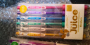百乐（PILOT）Juice彩色果汁笔套装按动中性笔0.5学生用绘图手账文具彩色水笔高颜值 金属色0.5mm【6色套装】 实拍图