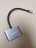 连拓 Mini DP转HDMI/VGA转换器4K高清视频转接头 迷你dp4K雷电转接头 适用苹果笔记本接投影仪显示器 实拍图