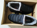 布瑞京冬季老北京男棉鞋加绒保暖老人鞋中老年爸爸棉鞋防防水防滑雪地靴 男款黑色 41 (255mm) 实拍图