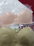 霞婷（xiating）【2件装】哺乳文胸孕妇内衣怀孕期文胸罩女舒适聚拢大码薄款喂奶 21-07姜黄+桔色（四排四扣） 36/80C 实拍图