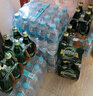 Perrier法国进口巴黎水气泡水Perrier含气天然矿泉水整箱罐装 330ml原味*1箱 实拍图