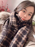 Charm Kendo官网围巾女新秋冬季高档百搭加厚保暖披肩围脖新年生日礼物送女生 送女朋友实用老婆 咖色 实拍图