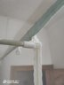 美朵嘉 铁艺方顶蚊帐风扇挂杆 挂帘挂杆横杆 方顶铁艺挂杆 白色200cm 实拍图