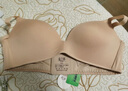 金三塔无钢圈文胸桑蚕丝聚拢光面舒适型小胸胸罩 浅肤色1132 75B 实拍图