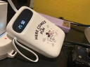 迪士尼（DISNEY）充电宝自带线20000毫安可上飞机PD超级快充小巧轻薄便携移动电源可爱送女友礼物适用苹果华为小米 （2W毫安）米奇白|升级提速+自带四线 实拍图