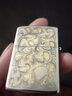 ZIPPO打火机之宝美国原装 200经典铬拉丝标志耐磨zppo煤油男士年货礼品 双面唐草仙子 实拍图