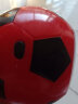 汉时（Hense）创意儿童闹钟学生时尚个性闹表卡通时钟足球小台钟HA09红色 实拍图