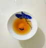 末都景德镇陶瓷功夫茶杯主人杯白瓷茶碗手绘青花瓷斗笠杯茶盏品茗单杯 枇杷款【50ML】 实拍图