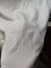IEF爱依服纯棉短袖T恤女夏2024新款纯色百搭圆领女装上衣打底衫T恤 白 M 实拍图