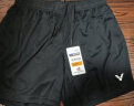 威克多（VICTOR）胜利羽毛球服短裤R-6299C黑色 透气款 2XL  晒单实拍图