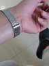 卡西欧手表 网红复古小方块 潮流时尚小银块 简约防水电子表学生考试表 A168WA-1W 实拍图