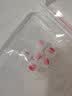 JZEPHF 耳机套入耳式耳机硅胶套塞套耳塞适用于三星小米索尼vivo华为漫步者魅族耳套配件蓝牙通用耳帽 白透红 小号3对 实拍图