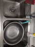 欧琳（OULIN）304不锈钢水槽双槽厨房洗菜盆双槽洗碗池可台下盆720*410 水槽配X001不锈钢龙头 实拍图