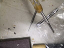阿斯珈（ASOYOGA）白钢刀雕刻刀木雕根雕划线核雕刀定型刀微雕木工工具刻字勾勒刀铣刀 3MM 两刃【1根】 实拍图