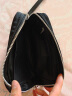 Colrtn Kwecr男士新款手包大容量商务钱包时尚手拿包休闲手机包防水尼龙夹包 黑色 18*10*4（8英寸） 晒单实拍图