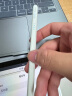 倍思电容笔【50W销量】iPad笔apple pencil二代适用苹果平板触控绘画笔手写笔iPencil平替 白色 实拍图