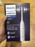 飞利浦（PHILIPS）电动牙刷钻石3系 6730升级款情侣款 微泡水流黑科技 内含德国进口亮白&洁净刷头 皓月白色 实拍图