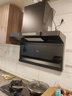 Haotaitai顶侧双吸抽油烟机 变频大吸力净烟机 智能空气净化家用7字型吸油烟机 超薄机身烟灶套装可选 烟灶套装【PM2.5净烟机+智能控温防干烧灶】 标配 实拍图