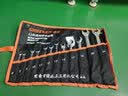 绿林（GREENER）开口梅花扳手套装 6-32mm两用扳手省力呆梅开扳快速汽修机械维修 【6-24MM】两用棘轮扳手12件套 实拍图