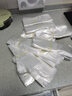 润欣 背心式保鲜袋透明超市连卷加厚家用手提白色食品袋厚度大于0.025毫米 30*48cm[100只/捆 共3捆300只] 实拍图