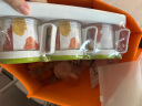 茶花（CHAHUA） 玻璃调料罐调味盒油壶套装厨房带架子糖盐味精罐 3组调味罐【绿色】 实拍图