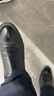 奥康（Aokang）商务休闲鞋男皮鞋简约时尚套脚平底鞋男士青年男鞋 黑色41码 实拍图