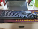罗技（Logitech）MK120 键鼠套装 有线键鼠套装 办公键鼠套装 电脑键盘 USB即插即用 全尺寸 黑色 实拍图