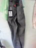 欧牧郎2025秋冬季牛仔裤男修身小脚裤男弹力韩版潮流休闲加绒加厚长裤子 8913灰色+1982灰色【弹力/修身】 29 码（腰围2尺2） 实拍图